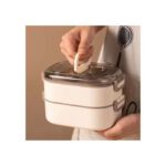 Double Layer Stainless Steel Portable Lunch Box