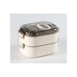 Double Layer Stainless Steel Portable Lunch Box