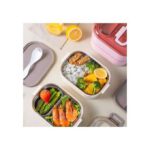 Double Layer Stainless Steel Portable Lunch Box