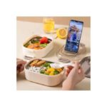 Double Layer Stainless Steel Portable Lunch Box