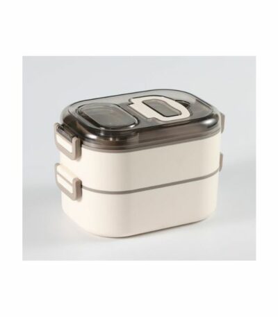 Double Layer Stainless Steel Portable Lunch Box