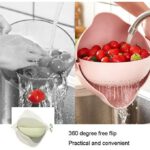 Égouttoir à fruits pour panier de passoire à pâtes Double - Rose