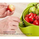 Égouttoir à fruits pour panier de passoire à pâtes Double - Rose