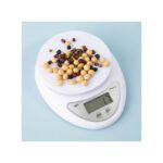 Electronic Digital Tool Measuring Kitchen Food Weighing Scales - White