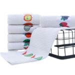 ensemble 6 Torchons de Service - multicolore