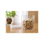 Ensemble De Cinq Boîtes De Rangement De Céréales De Cuisine Transparentes Pour La Maison