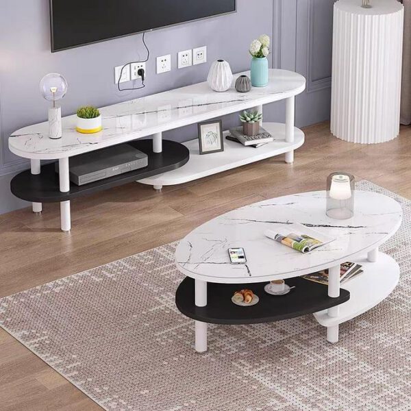 Ensemble Meuble Tv et Table Basse