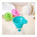 Entonnoir pliable en Silicone pour transfert de liquide