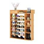 Etagère à Chaussures 7 Niveaux - 29 Paires en Bois MDF