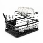 Etagère de Rangement égouttoir - Noir
