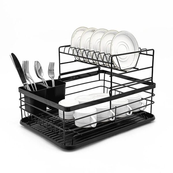 Etagère de Rangement égouttoir - Noir