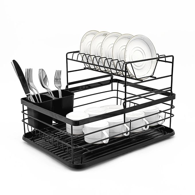 Etagère de Rangement égouttoir - Noir
