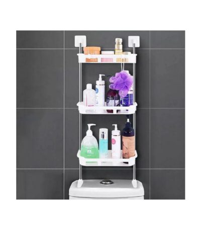 Etagère de rangement pour toilette 3 niveaux