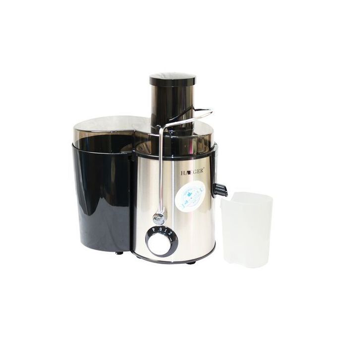 Extracteur de Jus Electrique Haeger - 800 W- Noir/Gris 1.3L