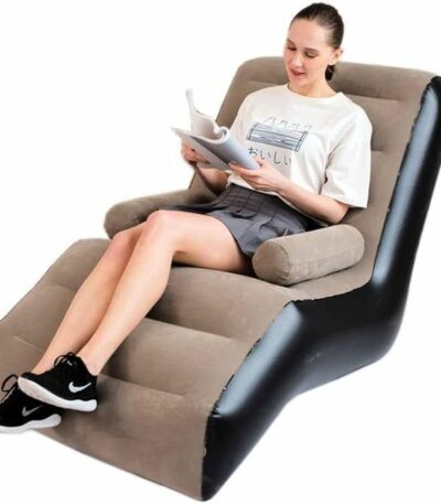 Fauteuil Canapé gonflable ergonomique avec pompe