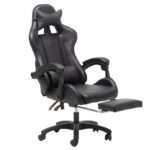 Fauteuil de Bureau Inclinable Fauteuil Gamer inclinable avec repose-pied