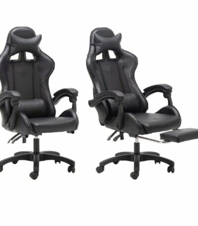 Fauteuil de Bureau Inclinable Fauteuil Gamer inclinable avec repose-pied