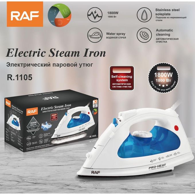 Fer à repasser électrique à vapeur