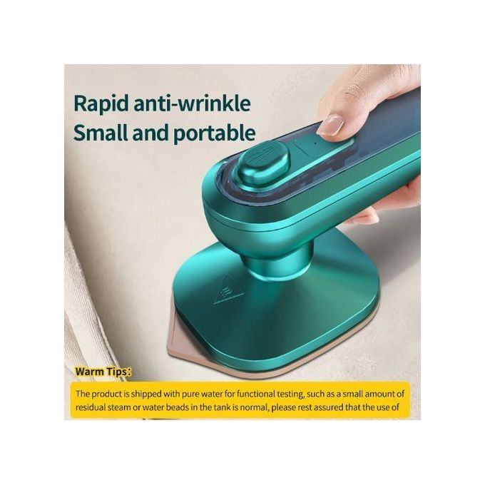 Fer de Vapeur Professionnel - Micro portatif de vêtement - Vert