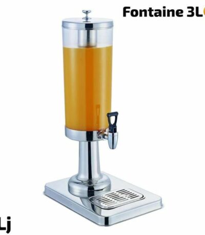 Fontaine de jus 3L - distributeur de jus et boisson-Fontaine à eau -Vaisselle