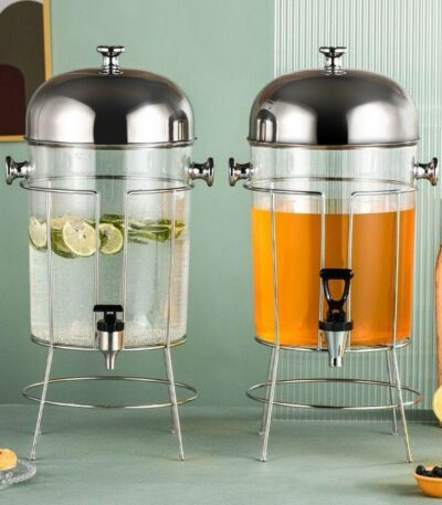 Fontaine de jus 8L - distributeur de boisson-Fontaine à eau - Vaisselle