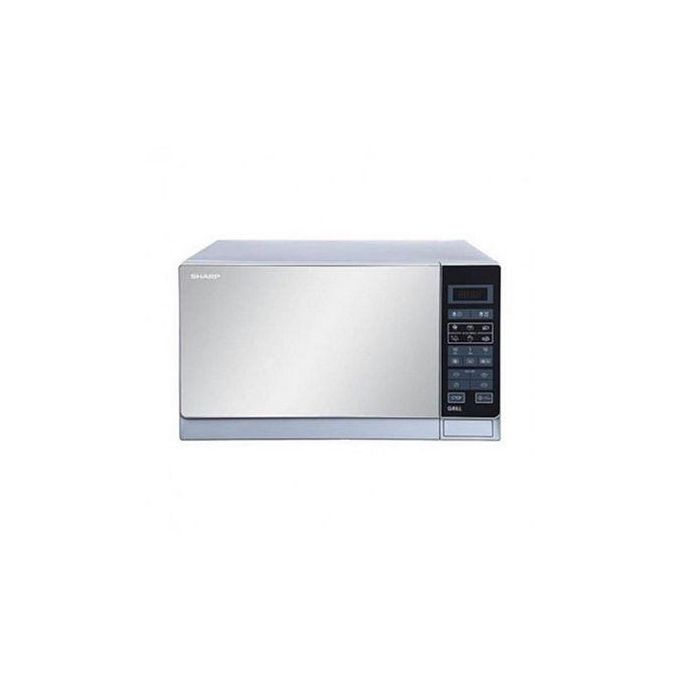 Four à Micro-Ondes Avec Grill 34 Litres - 1000W - Garantie 6 Mois - Gris
