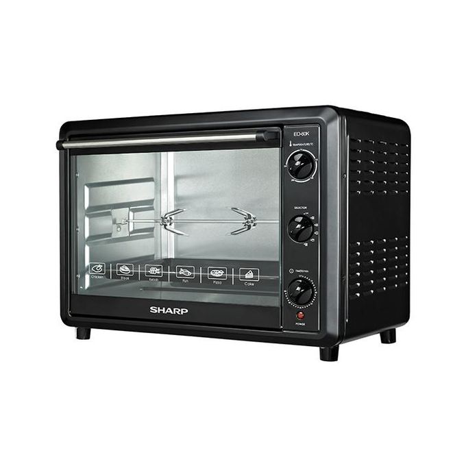 Four éléctrique 60 litres Rôtisserie EO-60K3