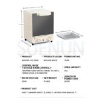 Four Multifonctionnel à Température Contrôlée à Trois Couches De Grande Capacité De 15 L