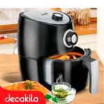 Friteuse à air - 2.2L - Double brûleur - Noir