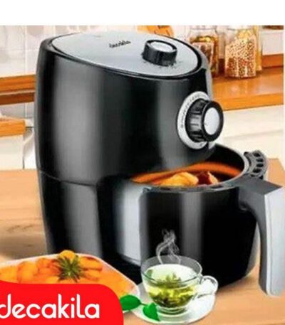 Friteuse à air - 2.2L - Double brûleur - Noir