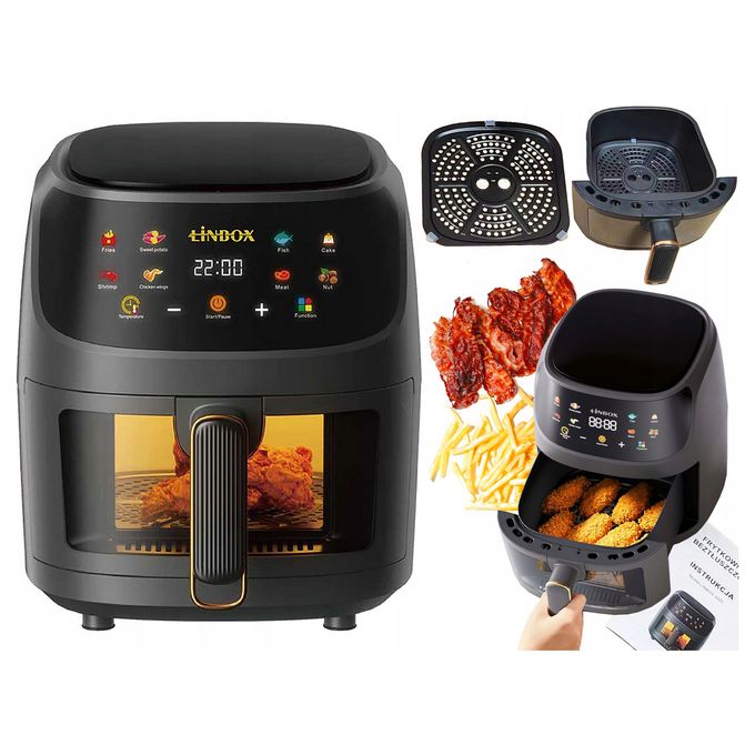 FRITEUSE A AIR 6L AVEC ECRAN TACTILE LED 2400 W