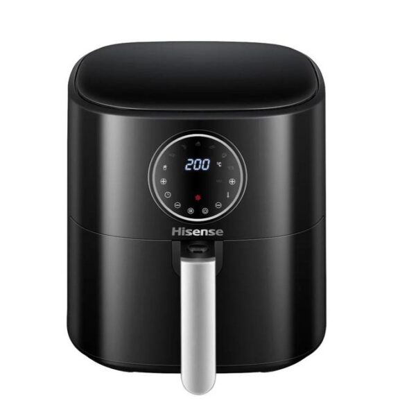 Friteuse à Air Chaud 5,2 Litres Noir - 7 Programmes Automatiques, Écran LCD Tactile, Capacité XL pour Cuisson Saine et Rapide