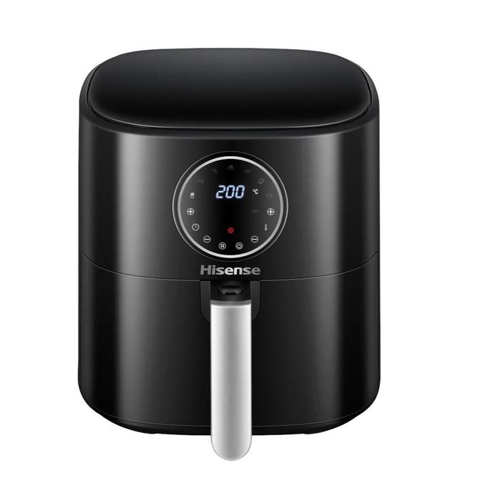 Friteuse à Air Chaud 5,2 Litres Noir - 7 Programmes Automatiques, Écran LCD Tactile, Capacité XL pour Cuisson Saine et Rapide