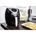 Friteuse à air digitale LENTZ- Airfryer, XXL 3,6 L, 1400 W, fonction minuteur