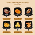 Friteuse à air électrique 10L - 2400W - Air fryer multifonction