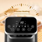 Friteuse à air électrique 10L - 2400W - Air fryer multifonction