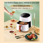 FRITEUSE A AIR ELECTRIQUE JD689B, 1400W, 8L