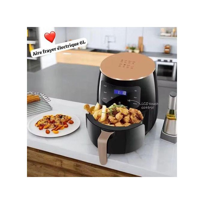 Friteuse à air électrique multi-cuiseur Avec panier 6L