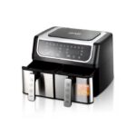 Friteuse à air électrique multi-cuiseur, Technologie avancée 10L deux compartiments