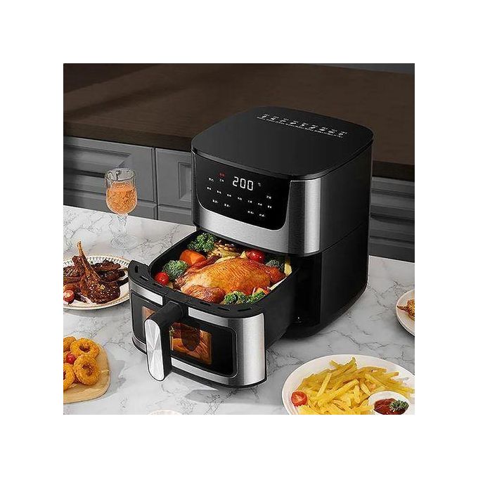 Friteuse à air électrique multi-cuiseur, Technologie avancée 12 LITRES, 2400WATT