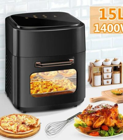 Friteuse à air électrique multi-cuiseur, Technologie avancée 15LITRES