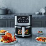 Friteuse à air électrique multi-cuiseur, Technologie avancée 8LITRES