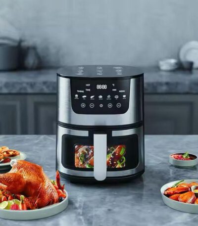 Friteuse à air électrique multi-cuiseur, Technologie avancée 8LITRES