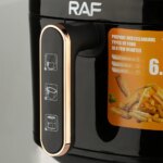 Friteuse à Air électrique multifonction antiadhésive avec bouton mécanique, appareils de cuisine intelligents, friteuse à Air