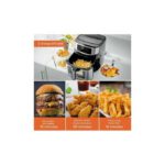 Friteuse à Air XXL 9,8 L - Cuisson Saine et Rapide avec Affichage Numérique et Programmes Intelligents