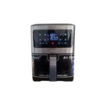 Friteuse à Air XXL 9,8 L - Cuisson Saine et Rapide avec Affichage Numérique et Programmes Intelligents