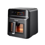 Friteuse Sans Huile Air Fryer 6,7L - Fenêtre Visible, Contrôle Numérique, Puissance 1700W - Noir (Modèle H06AFBS2S3)