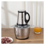Hachoir 6 a 1 à Viande et Legumes Electrique Inox 3,5 Litres - 2 BOLES