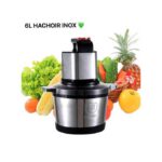 Hachoir à Viande électrique 6L, Grande Capacité 3 Vitesses Disponibles, Puissant Moteur En Cuivre Pur 2000 W, Robot Culinaire En Acier Inoxydable, Pour Un Usage Commercial Ou...