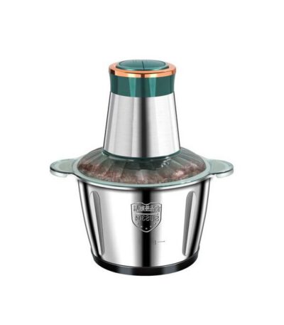 Hachoir à Viande Electrique - Inox - 3 Litres - Trancheuse multifonctions